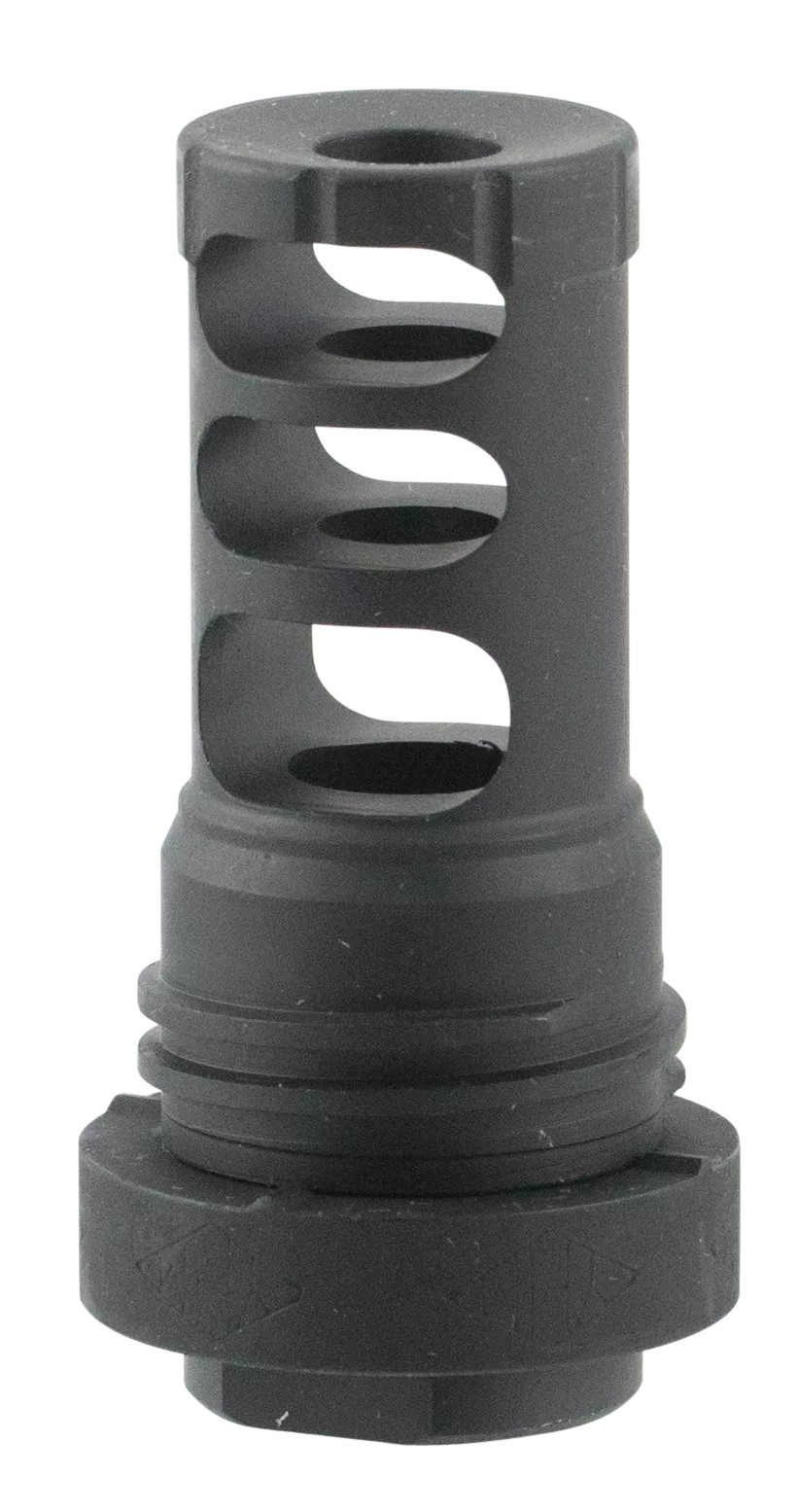 Yankee Hill 5M2QD QD Muzzle Brake Black Steel with 1/2"-28 tpi Threads & 2.50" OAL for 5.56x45mm NATO AR-Platform