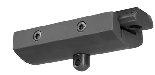 Yankee Hill 638 Bipod AdaptorBlack Aluminum, Picatinny Attachment for Harris Style Bipods