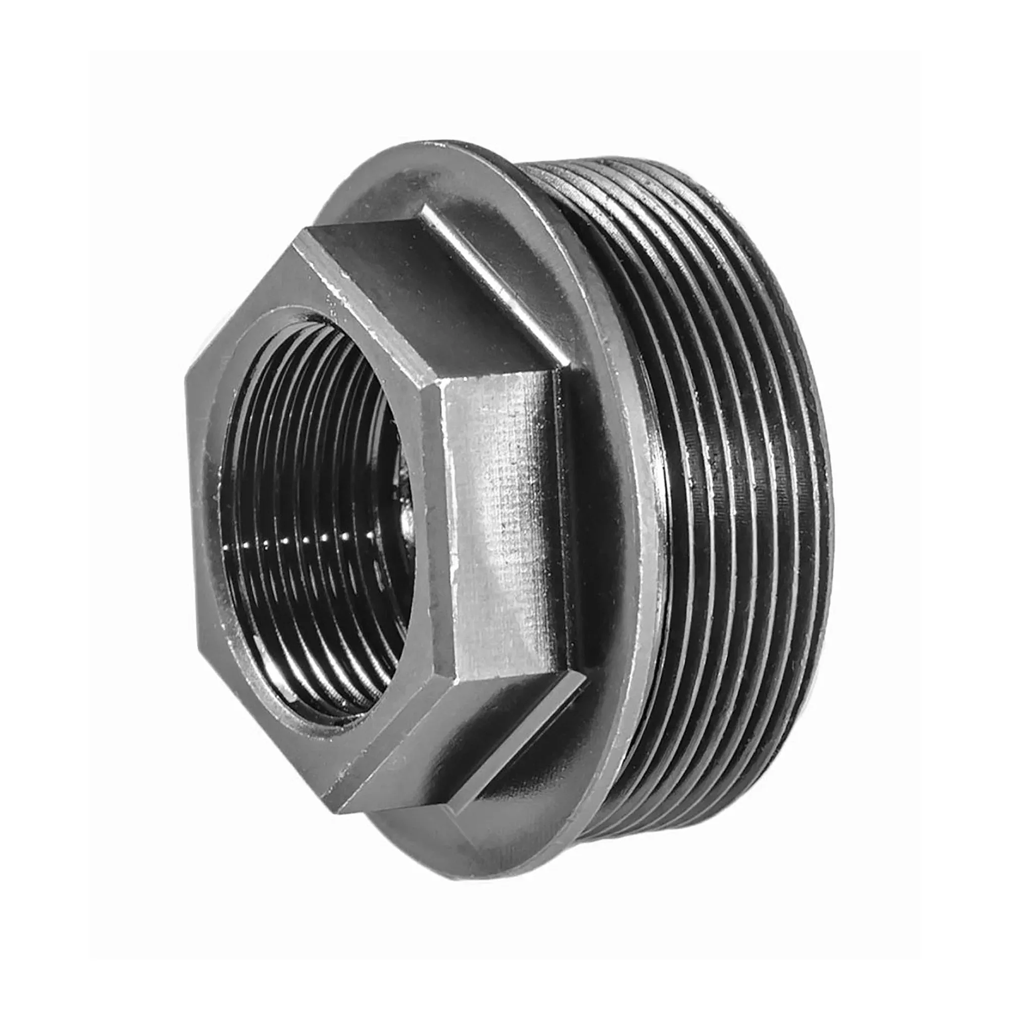 Yankee Hill Machine Co Sidewinder Direct Thread Adapter 1/2x36 Matte Black 17-PH SS YHM-3253