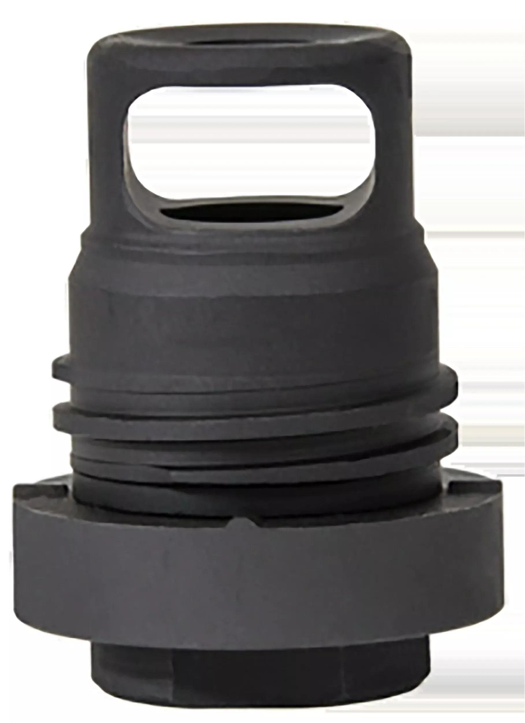 Yankee Hill Mini Phantom 5.56x45mm NATO 1/2x28 Q.D. Muzzle Brake - Black Melonite Steel 1.60"