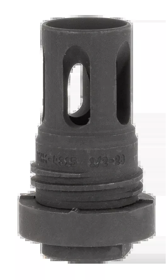 Yankee Hill Mini QD Flash Hider 5.56x45mm NATO 1/2x28 Black Phosphate Steel