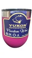 Yukon 10 Oz Wine Tumbler Maroon
