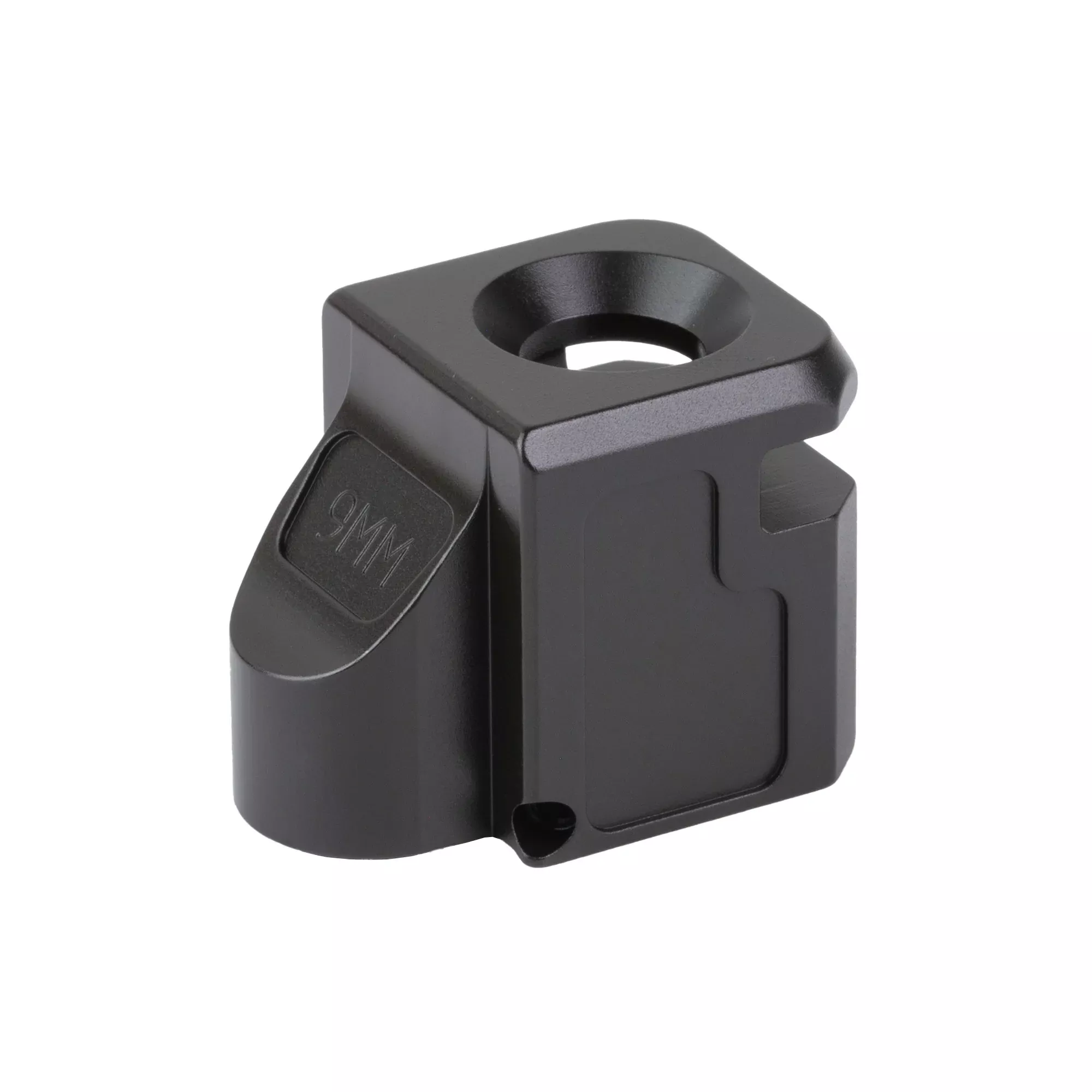 Zaffiri Precision Blowhole Compensator for GLOCK 43X/48 9MM Black Nitride COMP-TH-G4348-BN