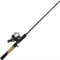 Zebco 33 Spincast Reel And 2- Piece Fishing Rod Combo, 5- Foot 6- Inch Durable Fiberglass Rod