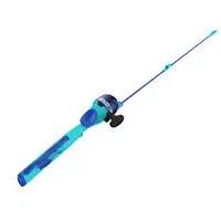 Zebco Children's Splash Floating Spincast Combo Blue
