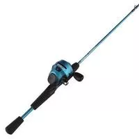 Zebco Slingshot Open Stock Sc Combo 202/562m 5 ' 6 " 2pc Blue