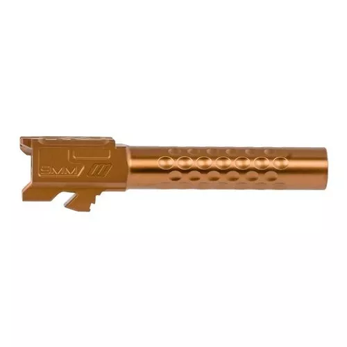 ZEV BBL19OPTBRZ Optimized Match9mm Luger compatible Glock 19 Gen 1-4 Bronze