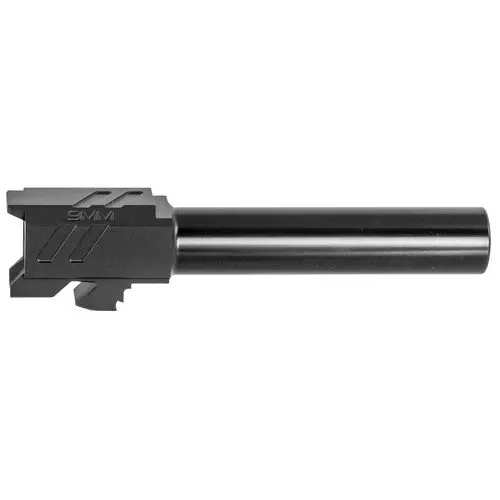 ZEV BBL19PRODLC Pro Match9mm Luger compatible with Glock 19 Gen 1-4 Black DLC