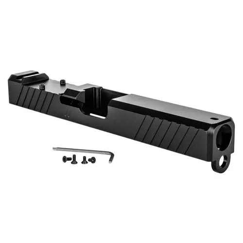 ZEV SLDZ173GDUTYRMRBLK Duty RMR Stripped compatible with Glock 17 Gen1-3 Black Nitride 17-4 Stainless Steel