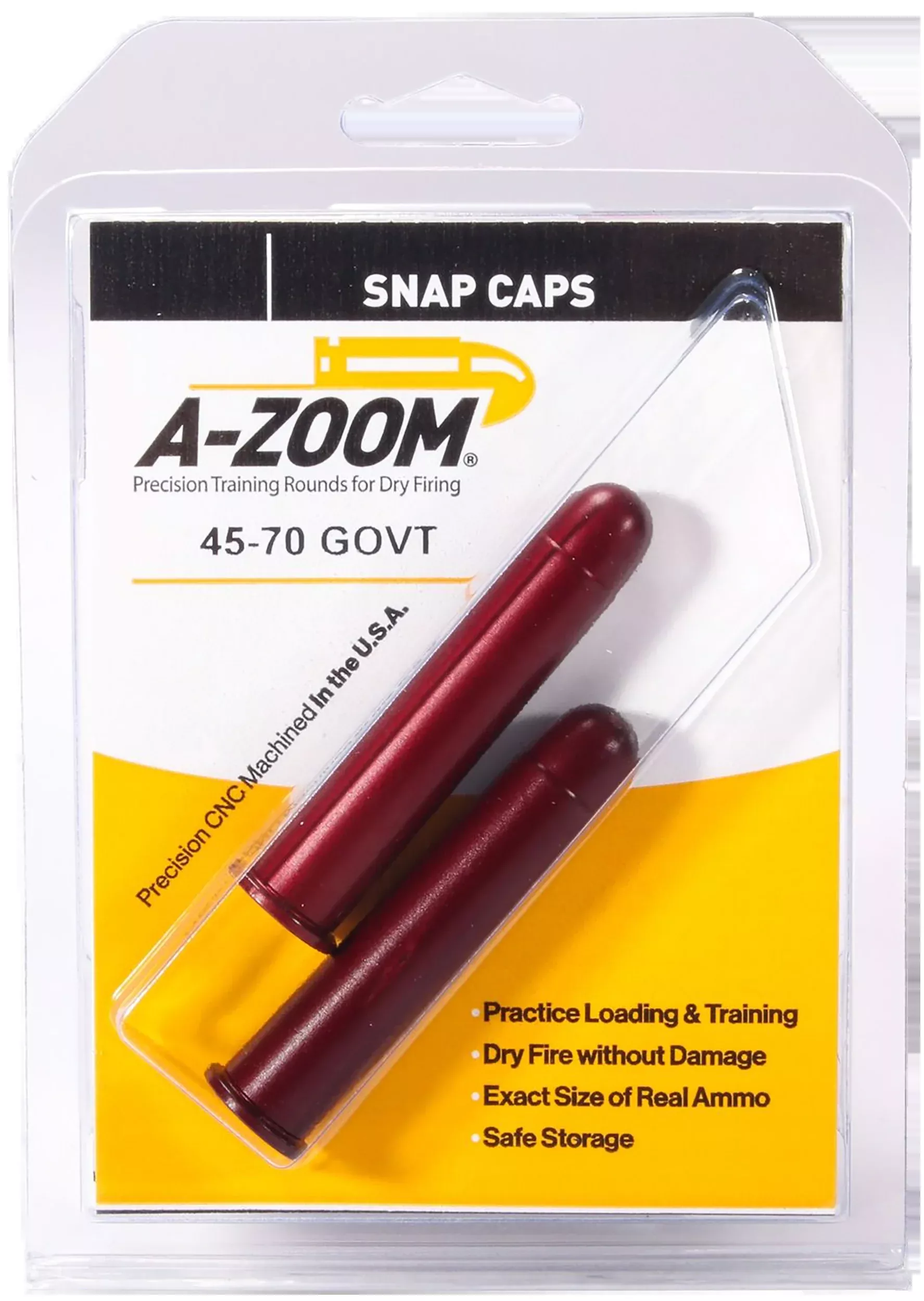 A-Zoom 12231 Rifle Snap Caps 45-70 Government 2-Pack