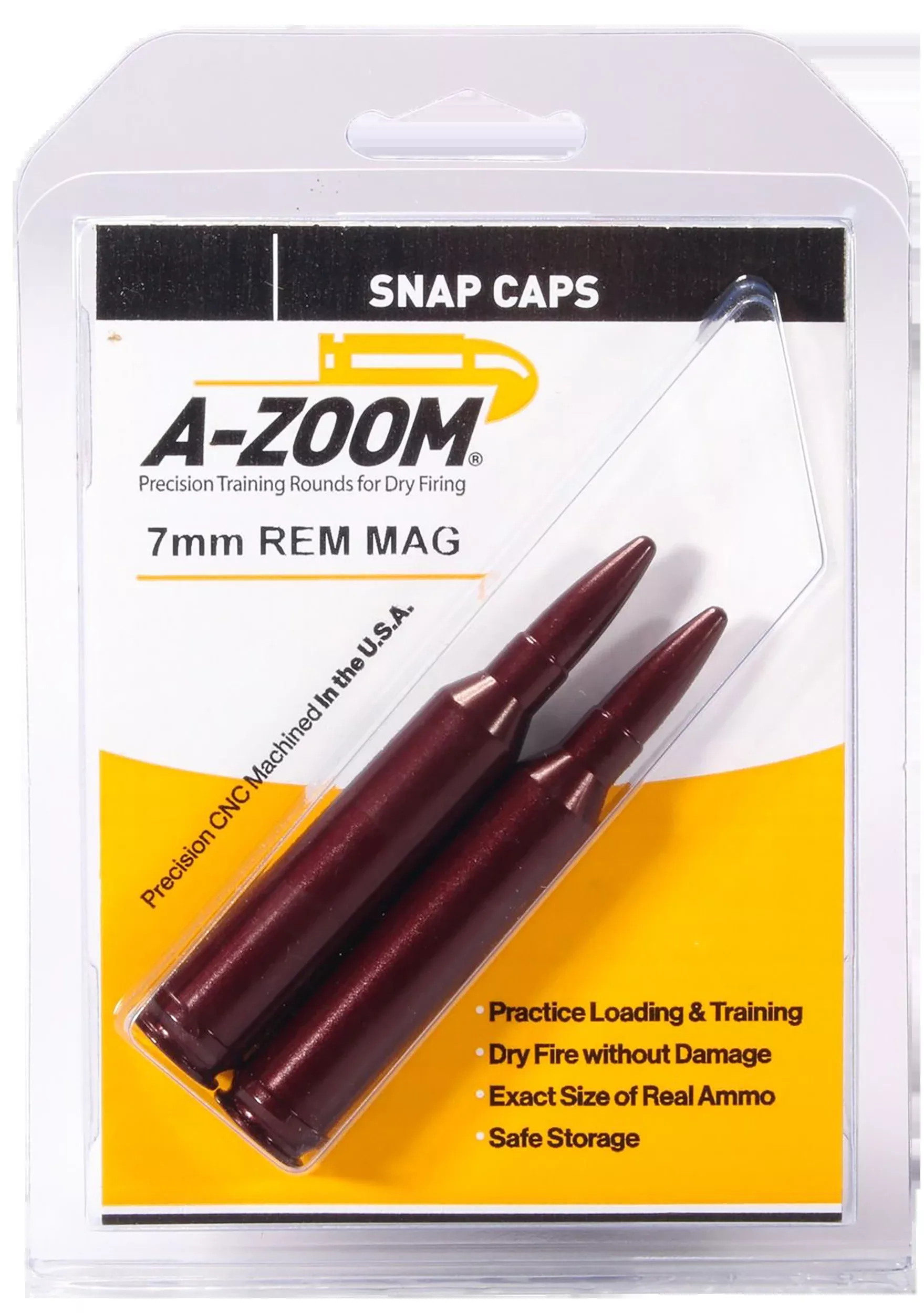 A-Zoom 12252 Rifle Snap Cap 7mm Rem Mag 2-Pack
