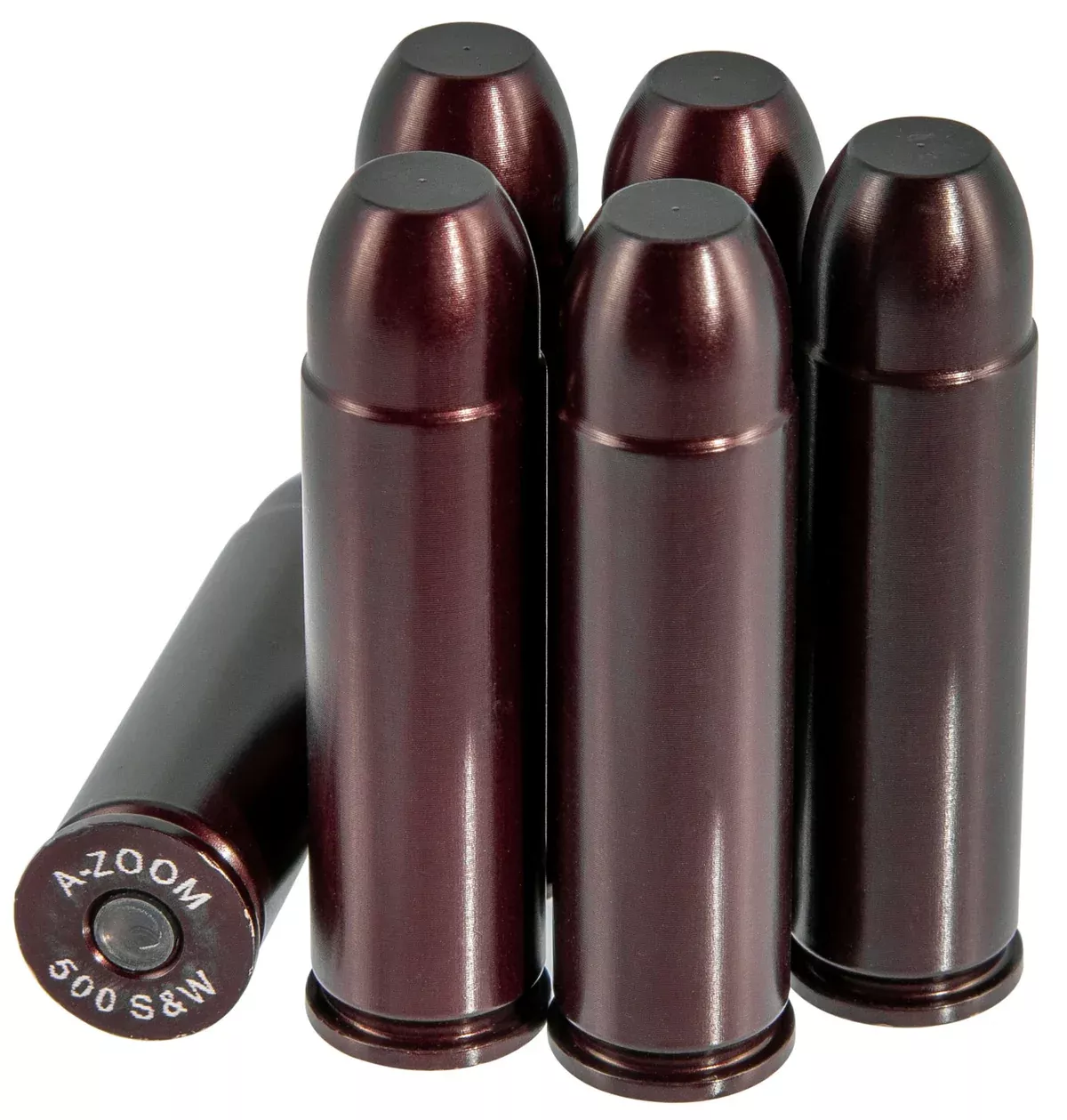 A-Zoom 16144 Revolver Snap Cap 500S&W Mag6Pack